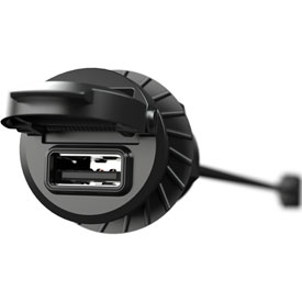 Rockford Fosgate Universal USB Port with Hinged Cover