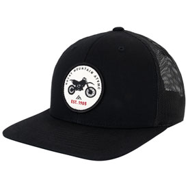 Rocky Mountain ATV/MC Vintage Snapback Hat  Black