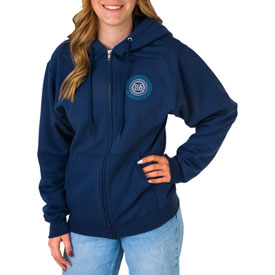 Rocky Mountain ATV/MC Women’s Dots Zip-Up Hooded Sweatshirt