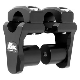 Rox Speed FX 1 3/4" Handlebar Risers 1 1/8" OEM Bar Mount to Use 1 1/8" Bars Black