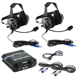 Rugged Radios RRP660 Plus 2 Place Intercom System with BTU Headsets