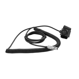 Rugged Radios HD Coiled PTT Cord for Rugged Radios Intercoms
