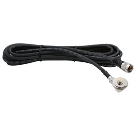 Rugged Radios 15ft Antenna Cable with Removable Mini 3/8 NMO Bulkhead Mount