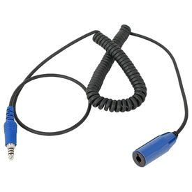 Rugged Radios Offroad Headset or Helmet Coiled Extension Cable