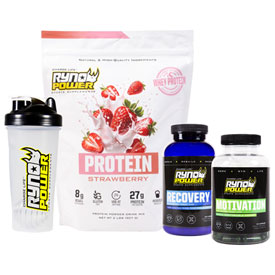 Ryno Power Body Builder Stack - Strawberry