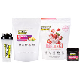 Ryno Power The Essentials Package Strawberry Protein / Fruit Punch Fuel