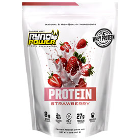 Ryno Power Strawberry Protein Powder