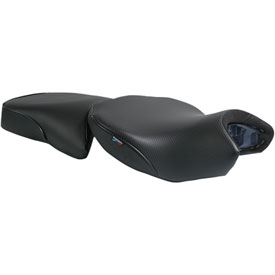 Sargent World Sport Performance Motorcycle Seat Low Black w/Black Accent