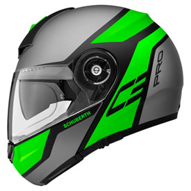 schuberth c3 fluorescent modular helmet Schuberth C3 Pro Echo Modular Helmet | Riding Gear