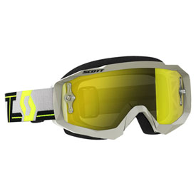 Scott Hustle Goggle  Grey-Yellow Frame/Yellow Chrome Works Lens