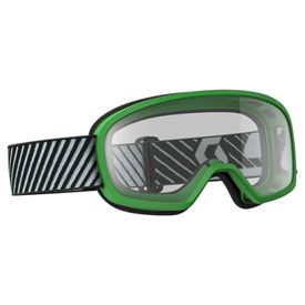 Scott Youth Buzz Goggle  Green Frame/Clear Lens