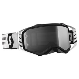 Scott Prospect Sand/Dust Goggle  Black-White Frame/Light Sensitive Grey Works Lens