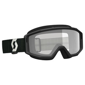 Scott Primal Goggle  Black-Grey Frame/Clear Lens