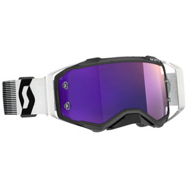 Scott Prospect Goggle  Premium Black-White Frame/Purple Chrome Lens