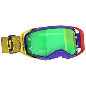 Scott Prospect 2.0 Goggle  Red-Yellow Frame/Green Chrome Lens