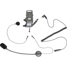 Sena SMH10 Helmet Clamp Kit - For Earbuds with Attachable Boom Microphone and Wired Microphone