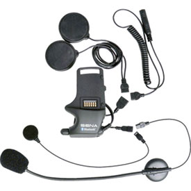 Sena SMH10 Helmet Clamp Kit - For Speakers and Earbuds with Attachable Boom & Wired Microphone