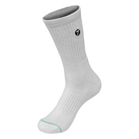 Seven Brand Crew Socks Size 5-8 White