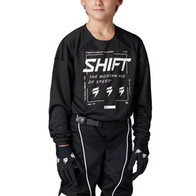 Shift Youth WHIT3 Label Bliss Jersey Large Black/White