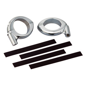 Show Chrome Accessories Two Piece Fork Clamps