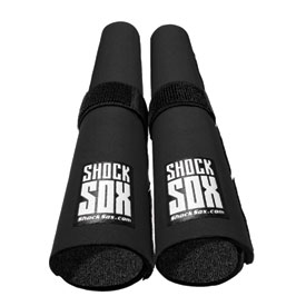 Shock Sox Fork Seal Guards 37-50mm Fork Tube 13" Black