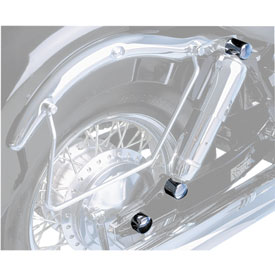 Show Chrome Accessories Rear Shock Bolt Covers