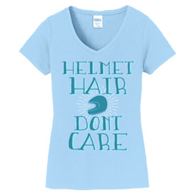 Smooth Industries Women's Helmet Hair T-Shirt