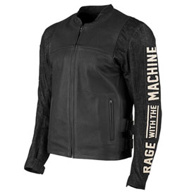 Speed and Strength Rage With The Machine Leather-Denim Jacket
