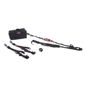 Speed Strap Essential UTV 1.5″ Tie Down Kit 3 Point Ratchet Adjustable Black 