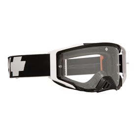 Spy Foundation Goggle  Matte Black Frame/Clear Lens