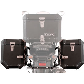 SW-MOTECH TraX Alu-Box Evo With Quick-Lock Sidecarrier Kit