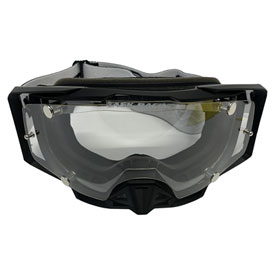 Task Racing AER-FLO-XL Goggle  Black Frame/Clear Lens