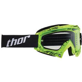 Thor Youth Enemy Goggle  Splatter Green
