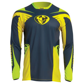 Thor Pulse 04 LE Jersey Large Midnight/Lime