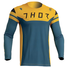 Thor Prime Rival Jersey XX-Large Teal/Yellow