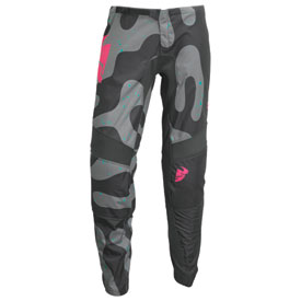 Thor Women's Sector Disguise Pant Size 3/4 Grey/Flo Pink