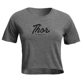 Thor Women's Script T-Shirt X-Large Charcoal