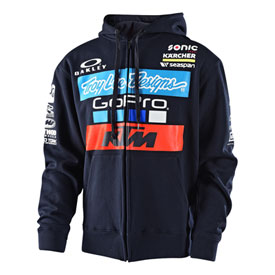 Troy Lee KTM Team Zip-Up Hooded Sweatshirt 2017