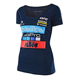 Troy Lee Women's KTM Team T-Shirt 2017