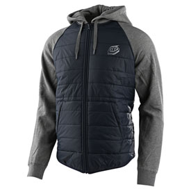 Troy Lee Racing Quilted Zip-Up Hooded Jacket