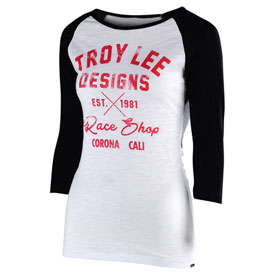 Troy Lee Women's Vintage Race Shop Long Sleeve T-Shirt