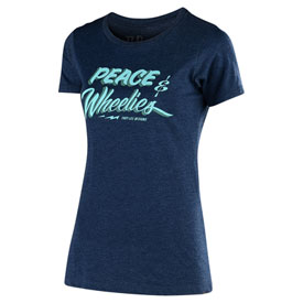 Troy Lee Women's Peace & Wheelies T-Shirt 2019