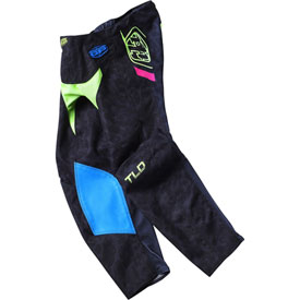 Troy Lee Youth GP Fractura Pant 24" Black/Flo Yellow