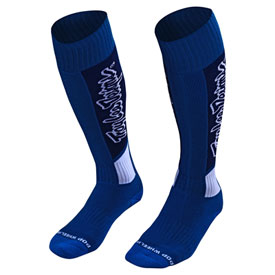 Troy Lee Youth GP MX Thick Socks Size 4-6 Vox Blue