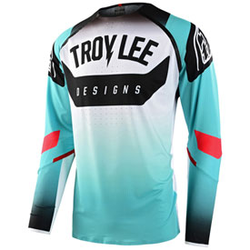 Troy Lee SE Ultra Arc Jersey XX-Large Turquoise/Neon Melon