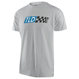 Troy Lee Boxed Out T-Shirt Medium Silver