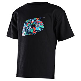 Troy Lee Youth History T-Shirt X-Large Black