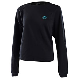 Troy Lee Women's No Artificial Colors Crop Top Sweatshirt