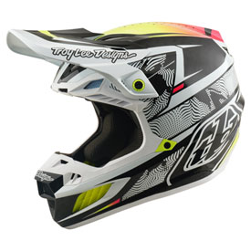 Troy Lee SE5 Lined Up Carbon MIPS Helmet