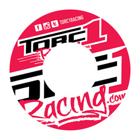 TORC1 Racing Grip Donuts Orange/White